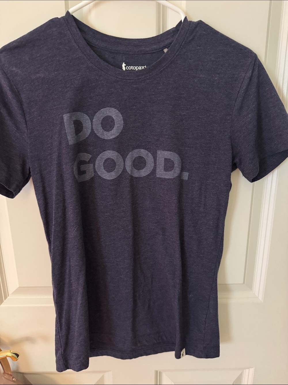 cotopaxi Women’s Dark Navy 'DO GOOD.' Short Sleeve Tee